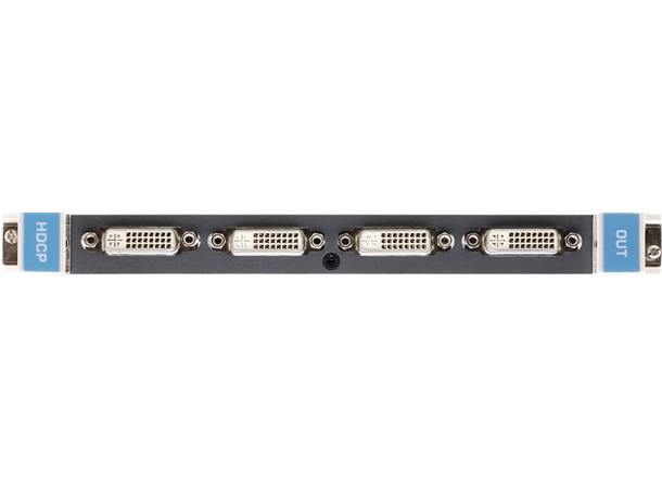 Kramer Matrix Card 4xDVI Out HDCP 32x32-Frame Output Card ¤ 